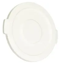 Probbax Klikdeksel (Dicht) | Voor Probbax 120L Ronde Afvalbak | Wit | Ø570x37(h)mm 