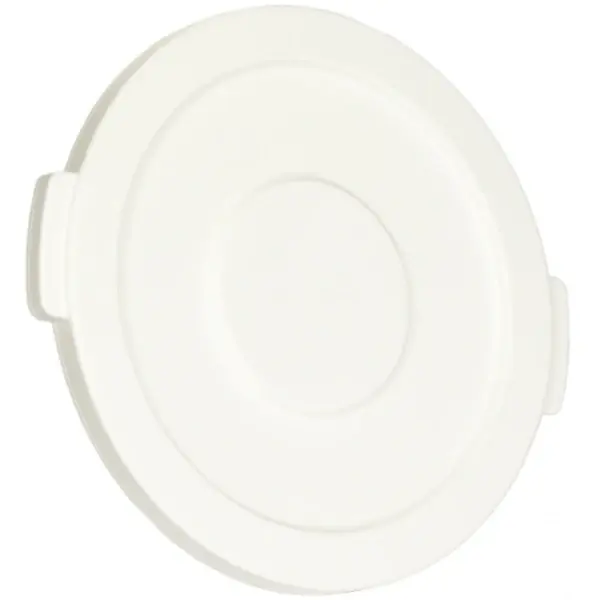 Klikdeksel (Dicht) | Voor Probbax 120L Ronde Afvalbak | Wit | Ø570x37(h)mm
