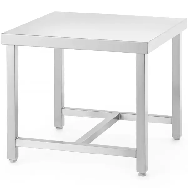 Werktafel | RVS | Laag Model | Gelaste Constructie | 500x500x445/475(h)mm