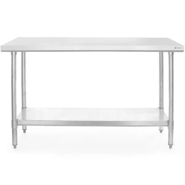 Werktafel | BudgetLine | RVS | Bodemschap | Diepte 600 | Hoogte 850 | Breedte 1000-1800
