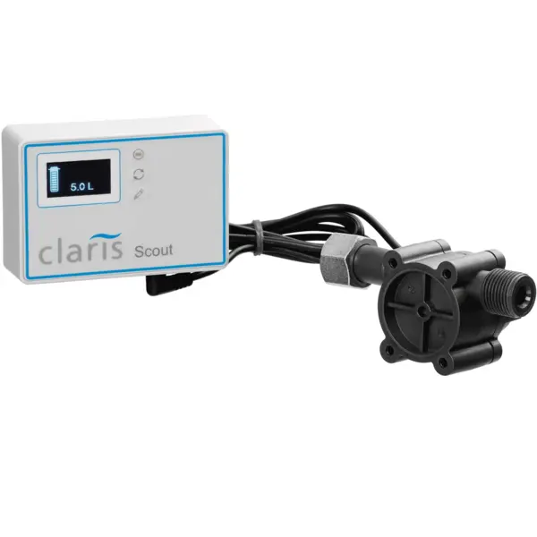 Watermeter | W1-8B | Kunststof | Voor K1500L | 3/8" Aansluiting | 2x AA Batterijen | 80x42x54(h)mm