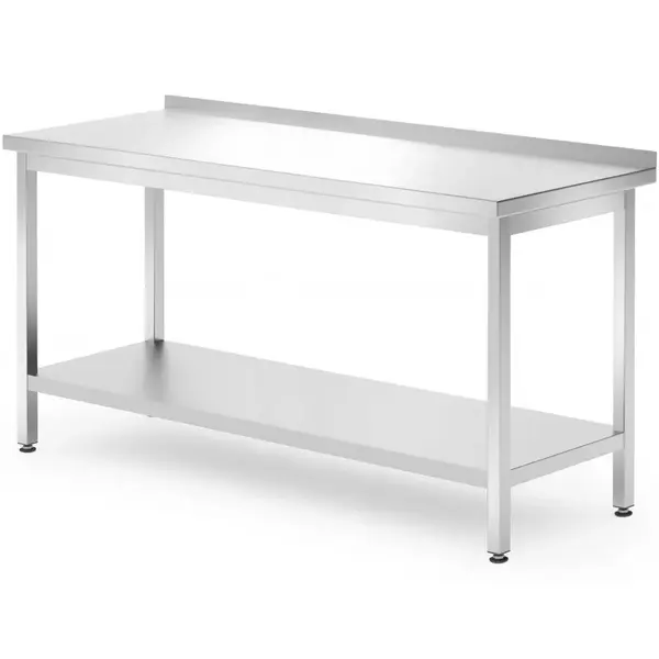 Werktafel | ProfiLine | RVS | Bodemschap | Diepte 700 | Hoogte 845/915 | Breedte 800-1800 | Achteropstand | Zelfmontage