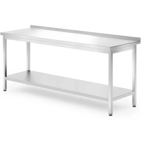 Werktafel | ProfiLine | RVS | Bodemschap | Diepte 700 | Hoogte 845/915 | Breedte 800-1800 | Achteropstand | Zelfmontage