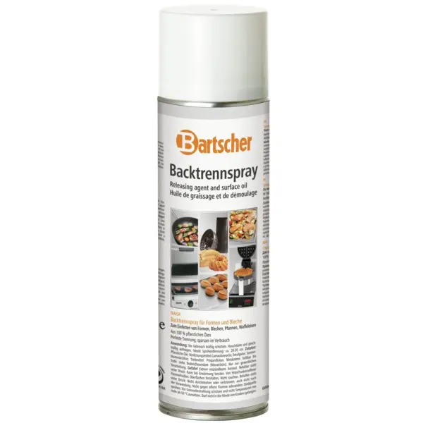 Anti-aanbakspray | 500ml | Voor Grillplaten, Bakplaten en Bakvormen | 6 Stuks | Ø65x240(h)mm