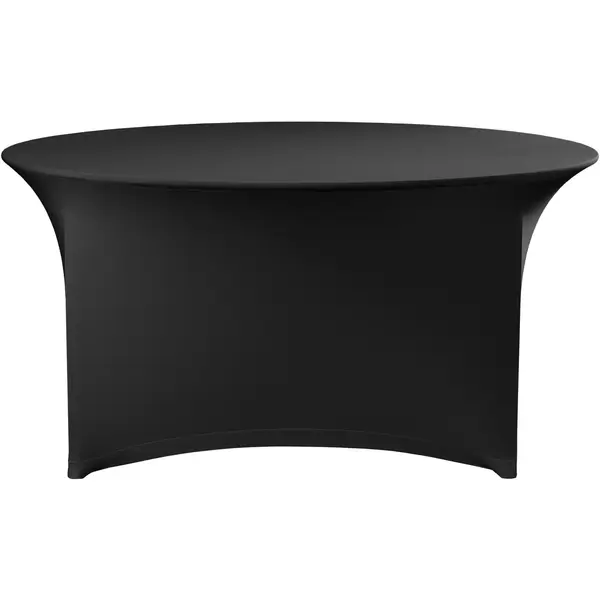 Tafelhoes | KitchenLine | Zwart | Polyester/Elastaan | Ø1800x760(h)mm