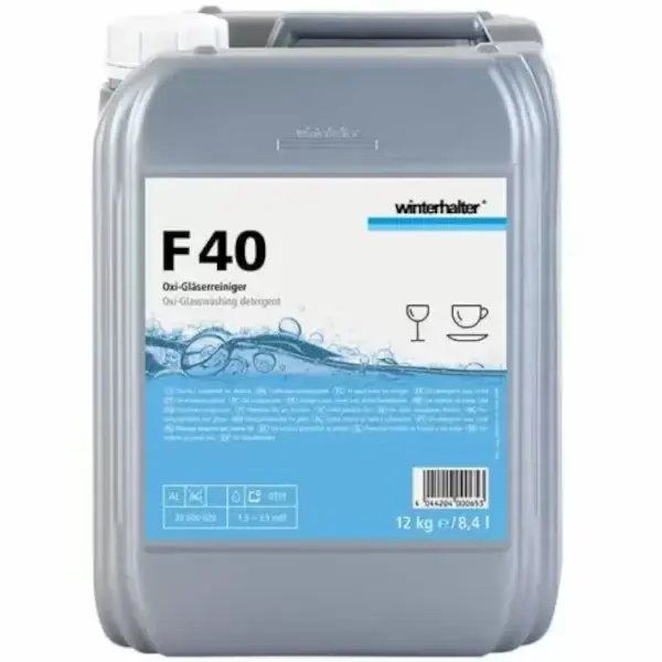 Reinigingsmiddel | F 40 (Oxi-Glazenreiniger) | Vloeibaar | 12kg
