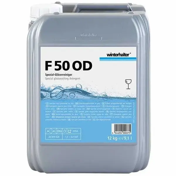 Reinigingsmiddel | F 50 OD (Anti-Geur Glazenreiniger) | Vloeibaar | 12kg