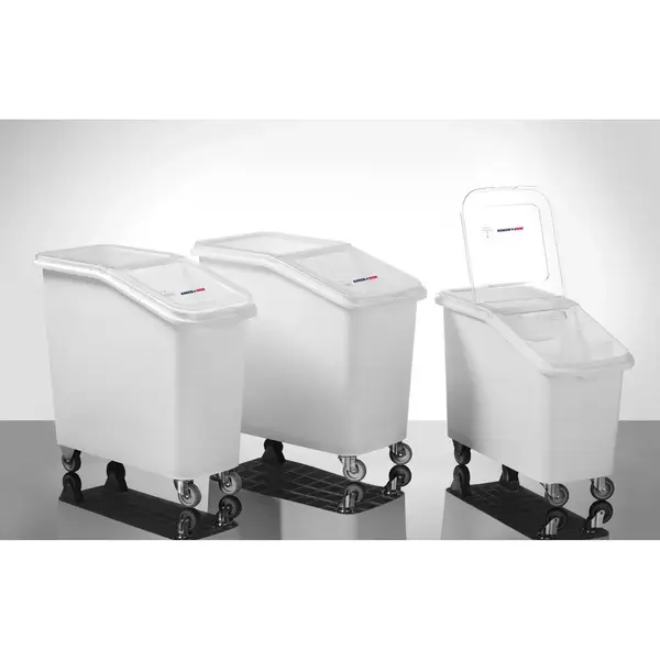 Voedseltrolley | Kunststof | 62L | Wielen (Geremd) | Incl. Schep | 345x720x570(h)mm
