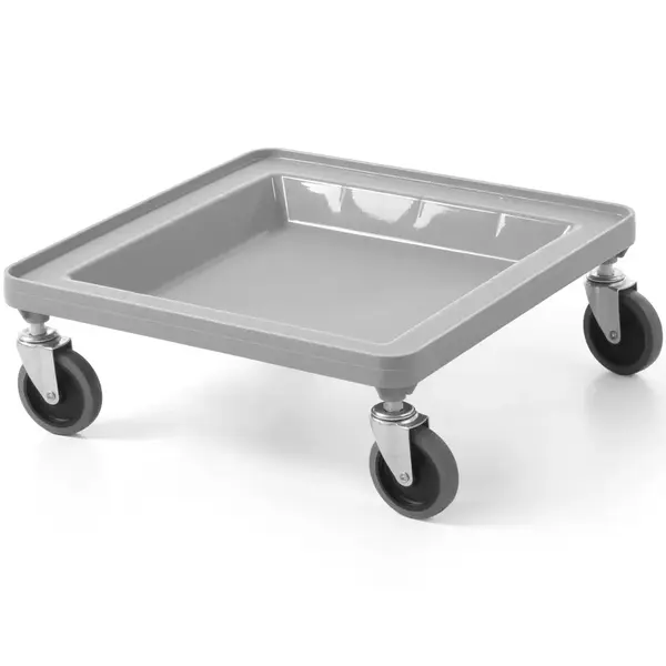 Vaatwaskorvenwagen | Kunststof | Korven 500x500 | Wielen | 500x500x180(h)mm