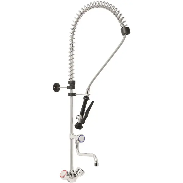 Voorspoeldouche | Handdouche + Middenuitloop | Mengkraan | 1-Gats | 1000(h)mm