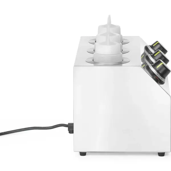 Doseerflesverwarmer | 3x 0.65L | 30°C/65°C | 0.6kW (230V) | 395x239x211(h)mm