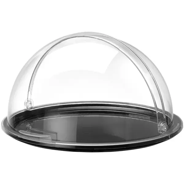 Buffetvitrine | Kunststof | Roll-Top Deksel | 390x410x215(h)mm