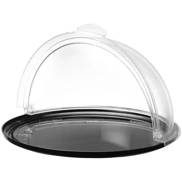 Buffetvitrine | Kunststof | Roll-Top Deksel | 390x410x215(h)mm