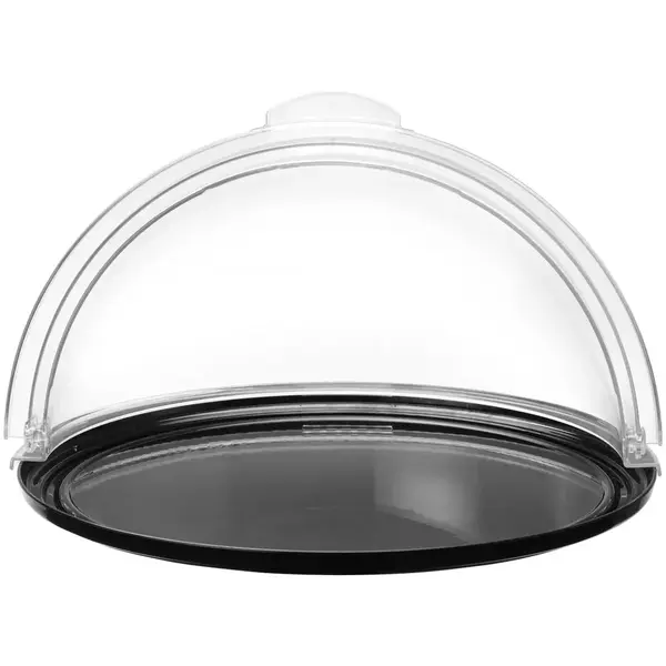 Buffetvitrine | Kunststof | Roll-Top Deksel | 390x410x215(h)mm