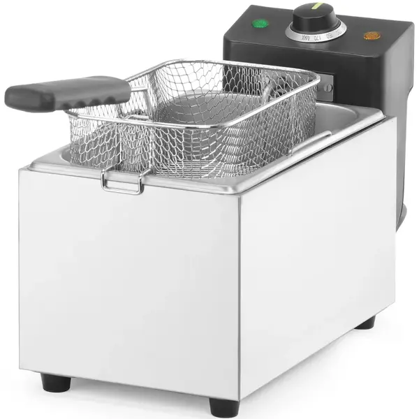 Friteuse | BudgetLine | Elektrisch | 6L | 50°C/190°C | 2.8kW (230V) | 184x404x258(h)mm