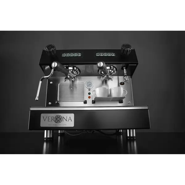 Espressomachine | JULIA COMPACT | Zwart | Automatisch | 2 Groepen | Boiler 6.5L | 230V | 475x563x530(h)mm