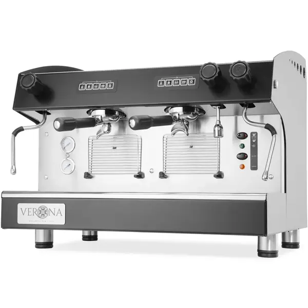 Espressomachine | JULIA | Zwart | Automatisch | 2 Groepen | Boiler 11L | 230V | 665x563x530(h)mm