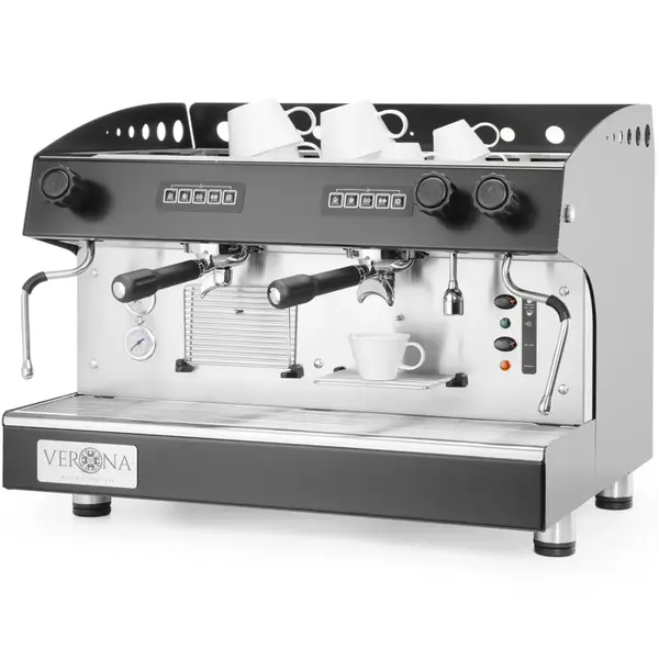 Espressomachine | JULIA | Zwart | Automatisch | 2 Groepen | Boiler 11L | 230V | 665x563x530(h)mm