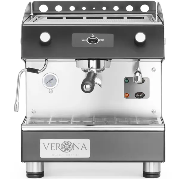 Espressomachine | ROMEO EASY | Zwart | Semi-Automatisch | 1 Groep | Boiler 3L | 230V | 375x530x485(h)mm