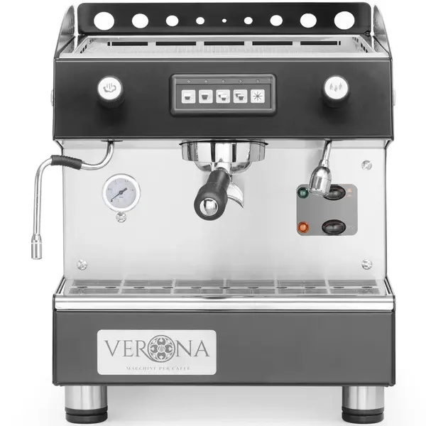 Espressomachine | ROMEO | Zwart | Automatisch | 1 Groep | Boiler 3L | 230V | 375x530x485(h)mm