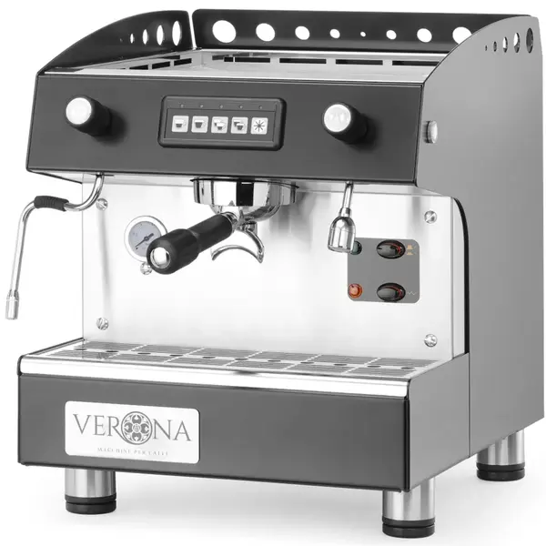 Espressomachine | ROMEO | Zwart | Automatisch | 1 Groep | Boiler 3L | 230V | 375x530x485(h)mm