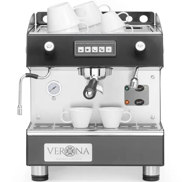 Espressomachine | ROMEO | Zwart | Automatisch | 1 Groep | Boiler 3L | 230V | 375x530x485(h)mm