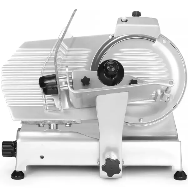Vleessnijmachine | Mes Ø250mm | Capaciteit 220x190mm | Snijdikte 0-16mm (Traploos) | 0.22kW (230V) | 620x425x370(h)mm