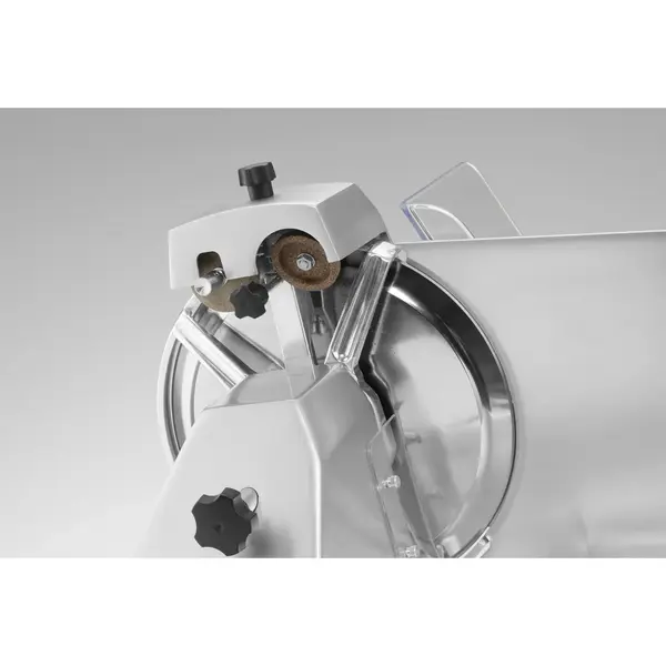 Vleessnijmachine | Mes Ø250mm | Capaciteit 220x190mm | Snijdikte 0-16mm (Traploos) | 0.22kW (230V) | 620x425x370(h)mm