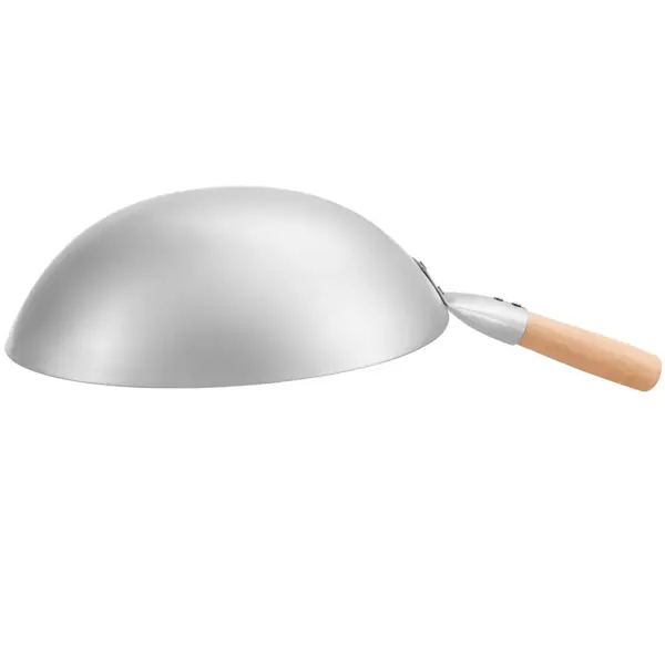 Wokpan | Staal | 8L | Gas/ Inductie | Ronde Bodem | Ø360x215(h)mm