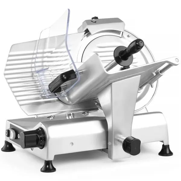 Vleessnijmachine | Mes Ø300mm | Capaciteit 220x210mm | Snijdikte 0-16mm (Traploos) | 0.25kW (230V) | 650x485x440(h)mm
