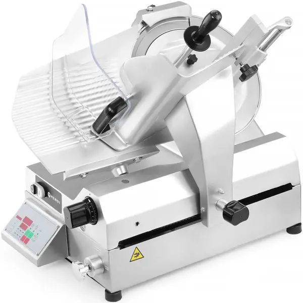Vleessnijmachine | Mes Ø350mm | Capaciteit 310x260mm | Snijdikte 0-16mm (Traploos) | 0.37kW (230V) | 990x670x730(h)mm