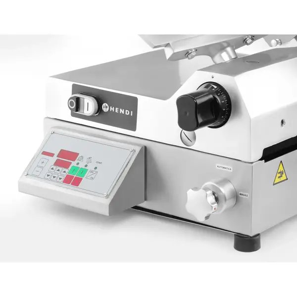 Vleessnijmachine | Mes Ø350mm | Capaciteit 310x260mm | Snijdikte 0-16mm (Traploos) | 0.37kW (230V) | 990x670x730(h)mm