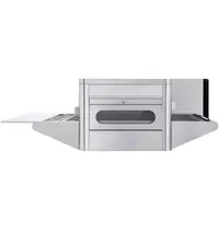 HENDI Tunneloven | Elektrisch | Ca. 43/uur (Ø26cm) | Band 40cm | ≤350°C | 7.8kW (400V) | Stapelbaar | Touchscreen | 1425x985x450(h)mm 
