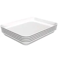 Bartscher Schalen | Melamine | Wit | 5 Stuks | 150x190x17(h)mm 