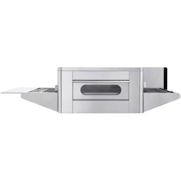 Tunneloven | Elektrisch | Ca. 137/uur (Ø26cm) | Band 65cm | ≤350°C | 18.4kW (400V) | Stapelbaar | Touchscreen | 2070x1320x560(h)mm