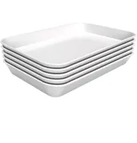 Bartscher Schalen | Melamine | Wit | 5 Stuks | 250x350x40(h)mm 