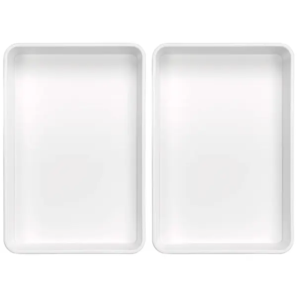 Schalen | Melamine | Wit | 3 Stuks | 280x420x60(h)mm