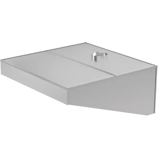 Wandafzuigkap | Excl. Motor | 1200x1000x450(h)mm