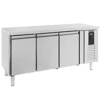 CombiSteel Koelwerkbank | STANDARD LINE | 417L | 3 Deuren (1/1 GN) | +2°C/+8°C | Geforceerd | 1795x700x850(h)mm