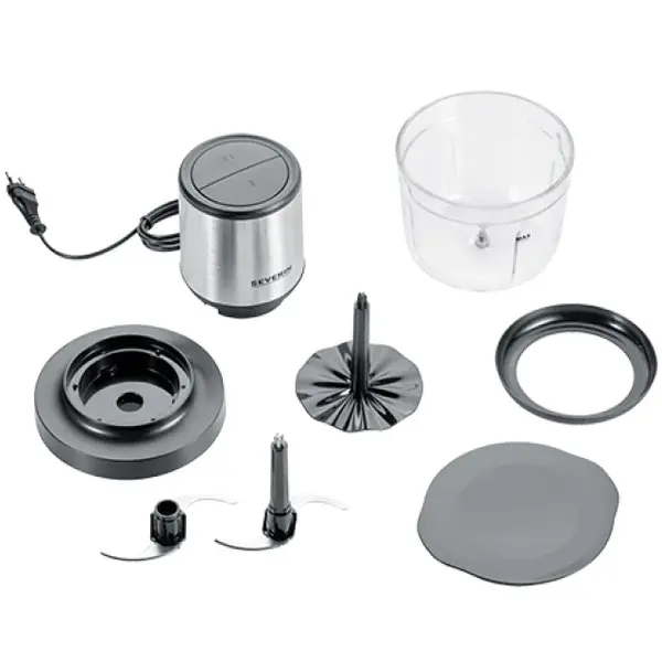 Cutter | 1L | 3 Snelheden (2.195-3.615RPM) | 0.4kW (230V) | 155x155x247(h)mm