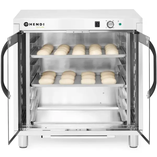 Rijskastonderstel | 8 Niveaus (EN 600x400) | 30°C/60°C | 2.4kW (230V) | 795x655x835(h)mm