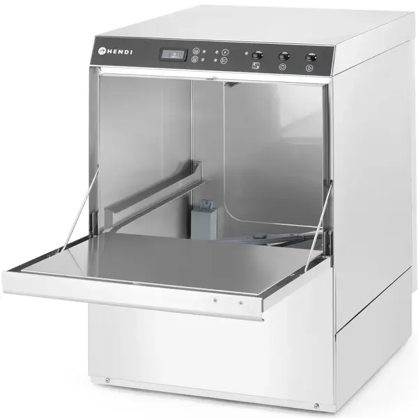 Horeca Vaatwasser | BudgetLine | Mand 500x500 | Afvoerpomp | Zeeppomp | Naglanspomp | 230V/400V | 565x605x830(h)mm