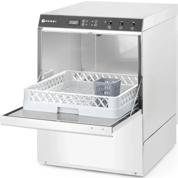 Horeca Vaatwasser | BudgetLine | Mand 500x500 | Afvoerpomp | Zeeppomp | Naglanspomp | 230V/400V | 565x605x830(h)mm