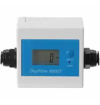 HENDI Waterstroommeter | Kunststof | 3/8" Aansluiting | 2x AAA Batterijen | 110x53x70(h)mm 