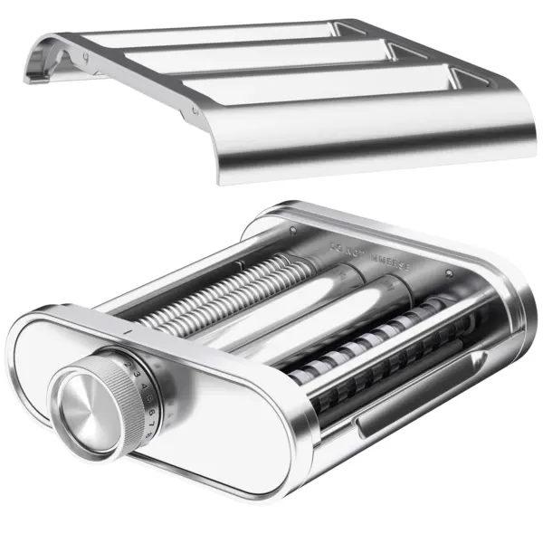 Pasta-Opzetstuk | RVS | Voor Kitchenaid Planeetmengers | Spaghetti /Pastavellen/Fettuccine | 264x61x165(h)mm