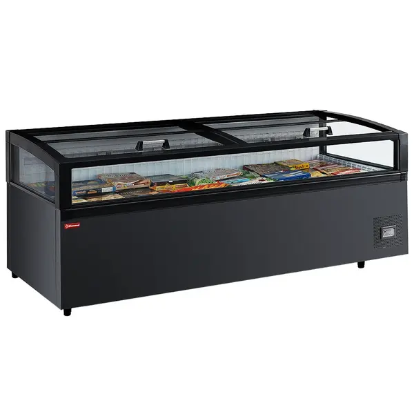 Supermarkt Koel-/Vrieskist | PANORA LINE | 995L | Antracietgrijs | -22°C/+10°C | Statisch | Schuifdeksels | 1953x980x970(h)mm