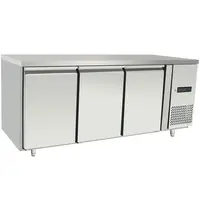 Arktic by HENDI Koelwerkbank | ProfiLine | Energiezuinig | 420L | 3 Deuren (1/1 GN) | -2°C/+8°C | Geforceerd | 1795x700x839(h)mm