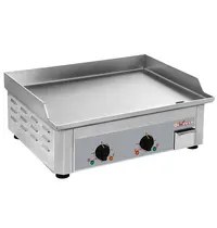 Diverso by Diamond Bak-/Grillplaat | Elektrisch | Glad Oppervlak 580x380 (RVS) | 0°C/300°C | 3.5kW (230V) | 600x456x246(h)mm 