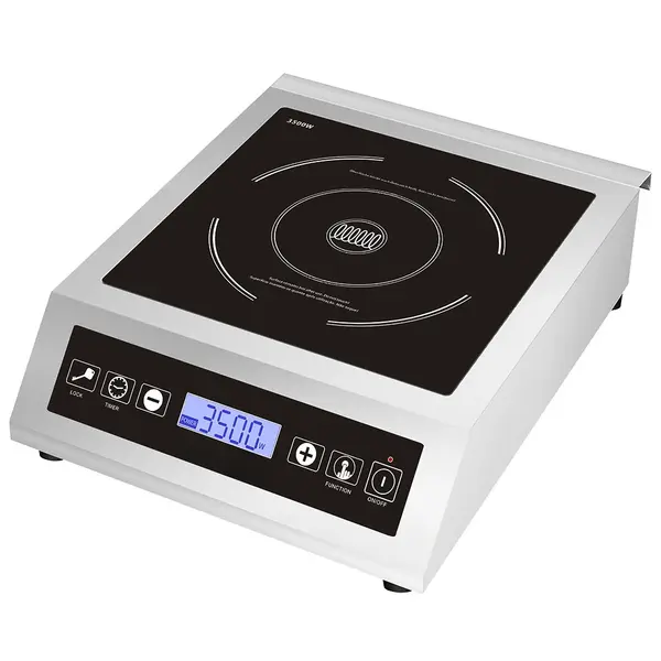 Inductiekookplaat | 1 Kookpunt (Ø260) | 60°C/240°C | 3.5kW (230V) | Timer | 340x432x125(h)mm