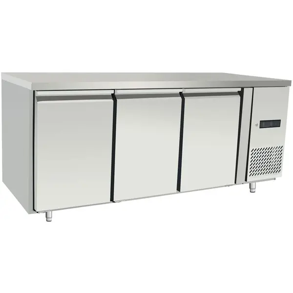 Vrieswerkbank | ProfiLine | 420L | 3 Deuren (1/1 GN) | -18°C/-22°C | Geforceerd | 1795x700x839(h)mm